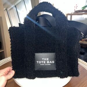 Marc Jacobs Black Medium Teddy Tote